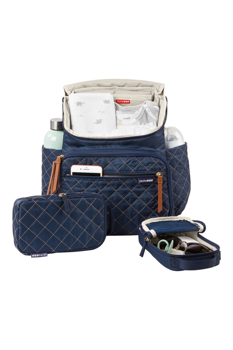 Forma Diaper Backpack, Alternate, color, NAVY