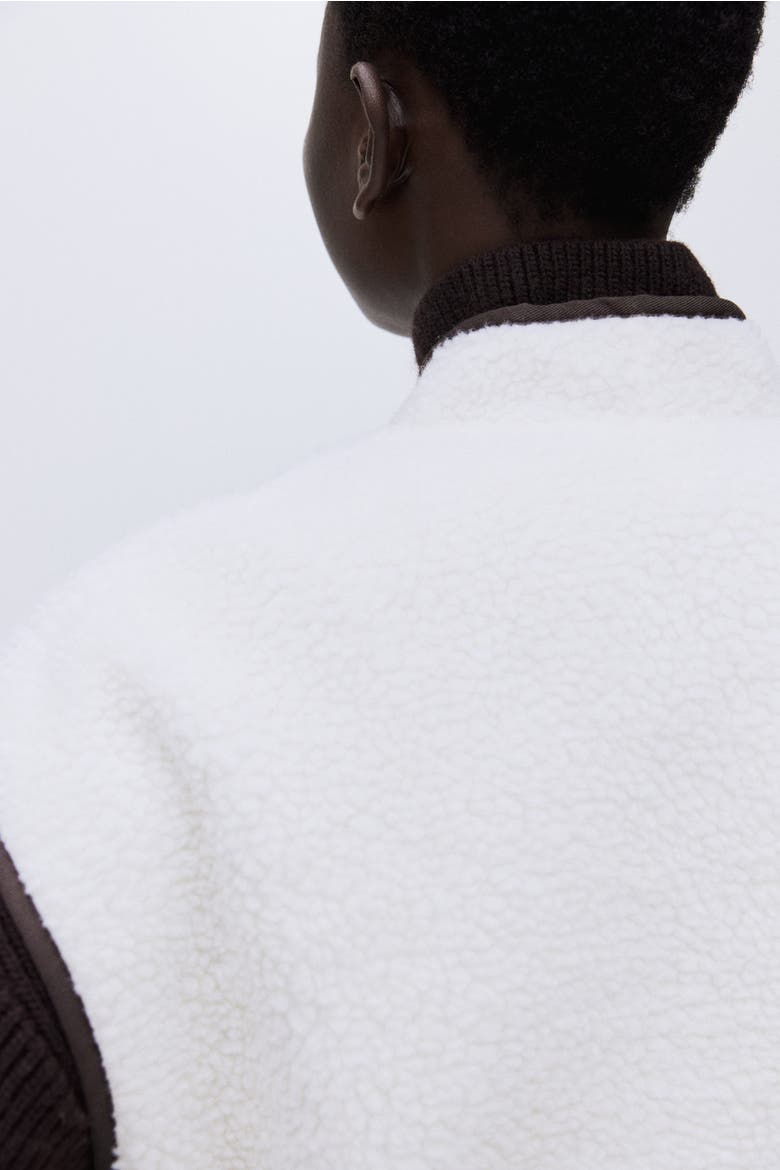 Teddy Gilet, Alternate, color, Cream