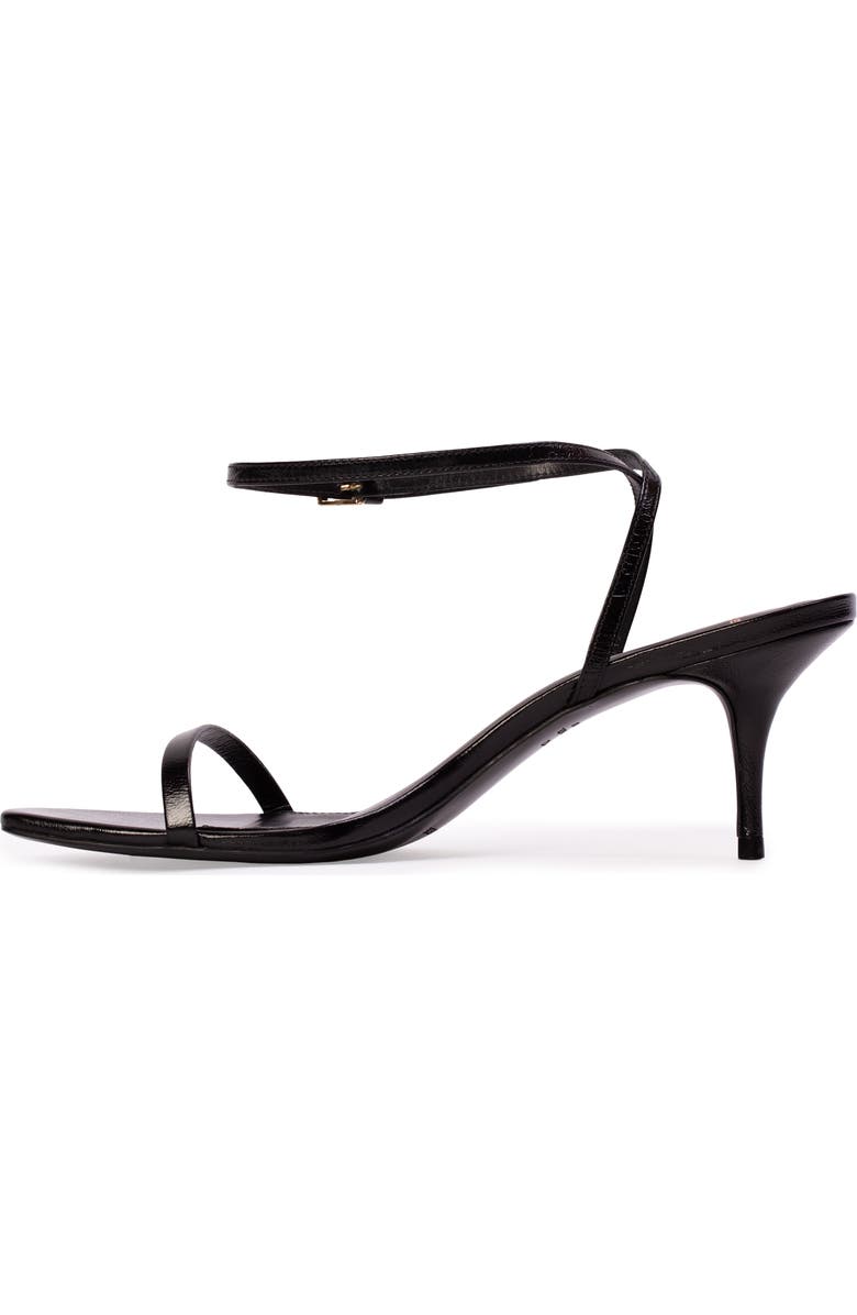 BLACK SUEDE STUDIO Slone65 Sandal, Alternate, color, Black Leather