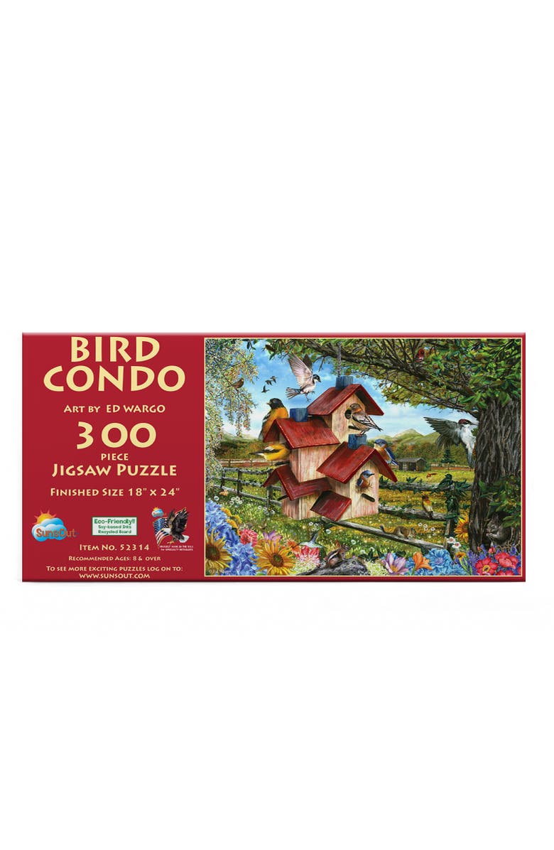 Sunsout Bird Condo 300 piece Jigsaw Puzzle for Adults, Alternate, color, Multicolor