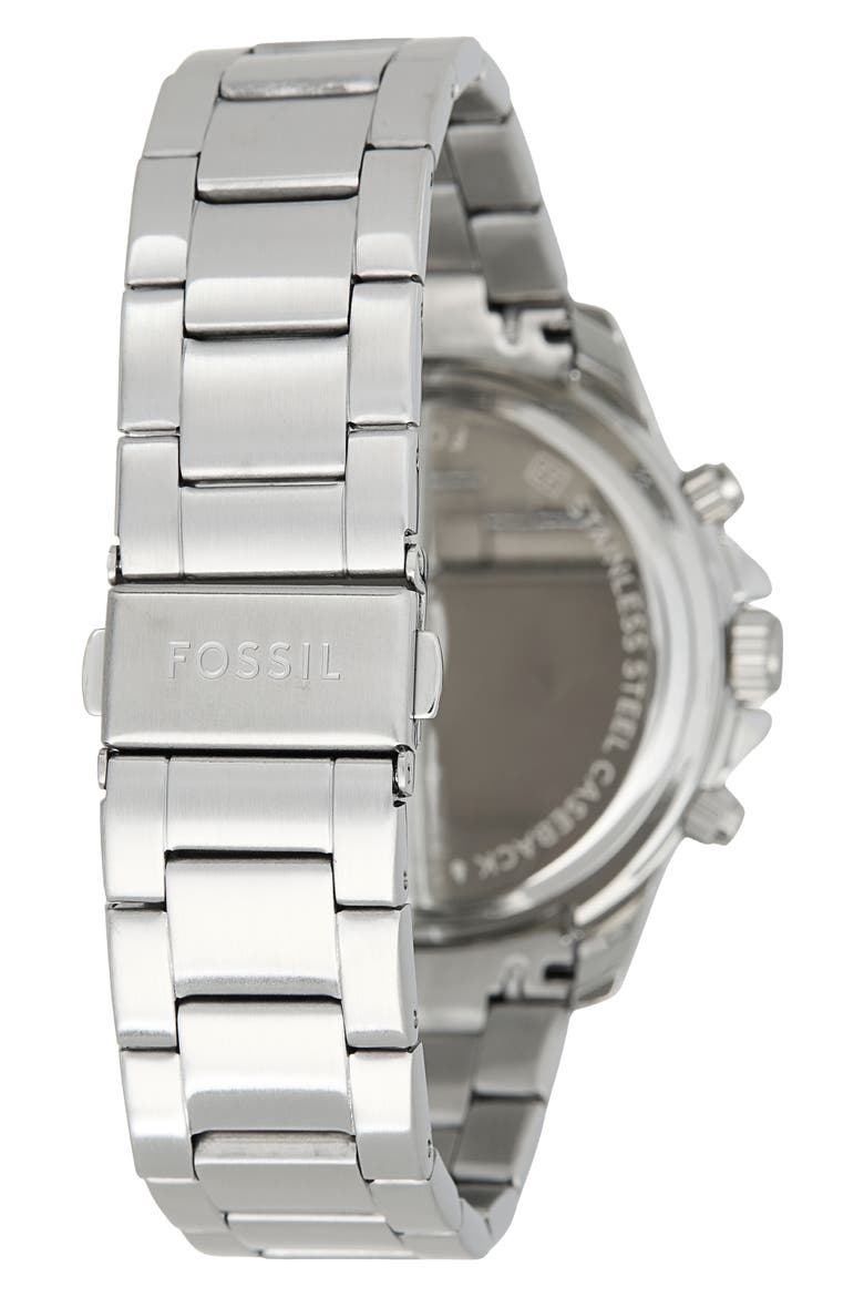 Bannon Multifunction Stainless Steel Watch, Alternate, color, SILVER