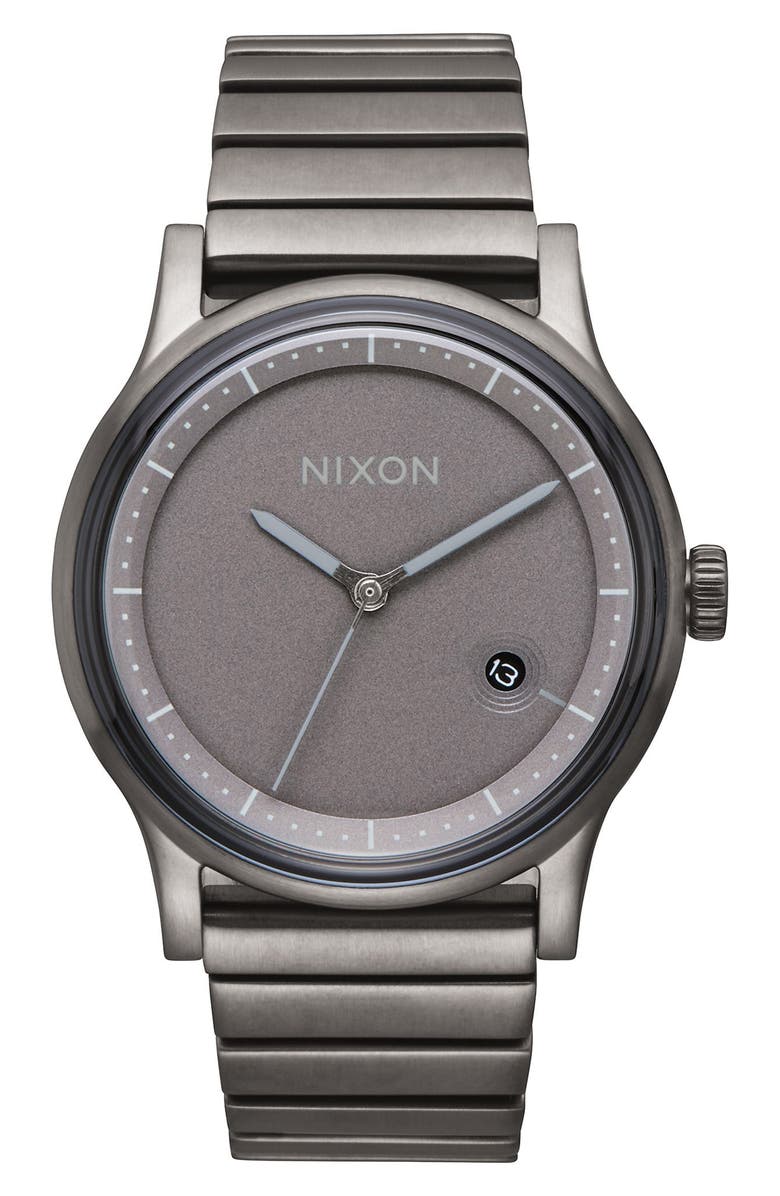 Nixon Station Bracelet Watch, 41mm, Main, color, 