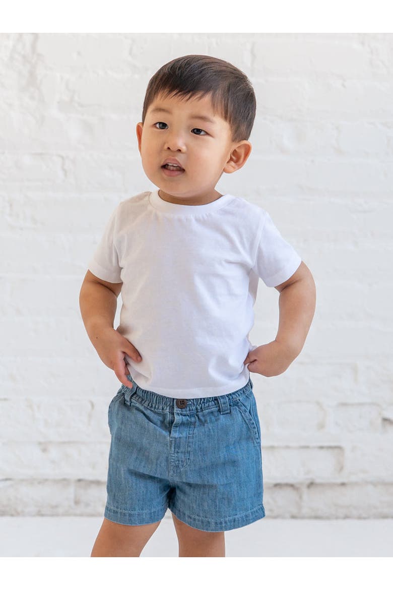 Organic Luke Chambray Shorts, Alternate, color, Chambray