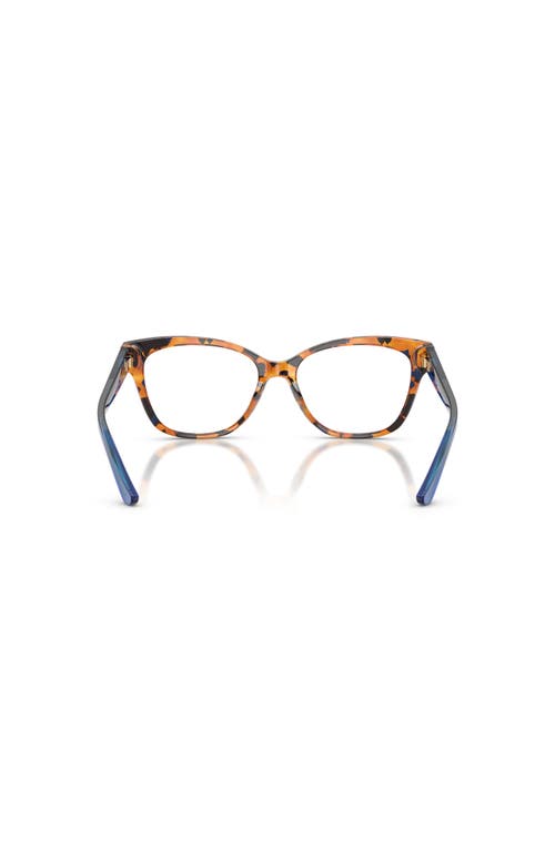 Tory Burch 51mm Square Optical Glasses In Multi