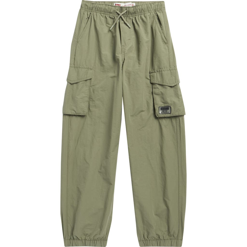 Levi's® Kids' Baggy Cargo Joggers In Green