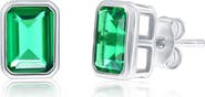 SIMONA Birthstone Cubic Zirconia Stud Earrings