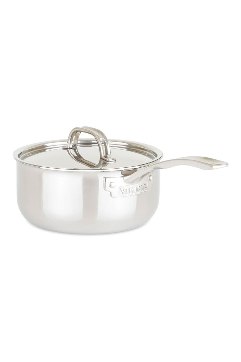 7-Ply Titanium 10-Piece Cookware Set, Alternate, color, SILVER