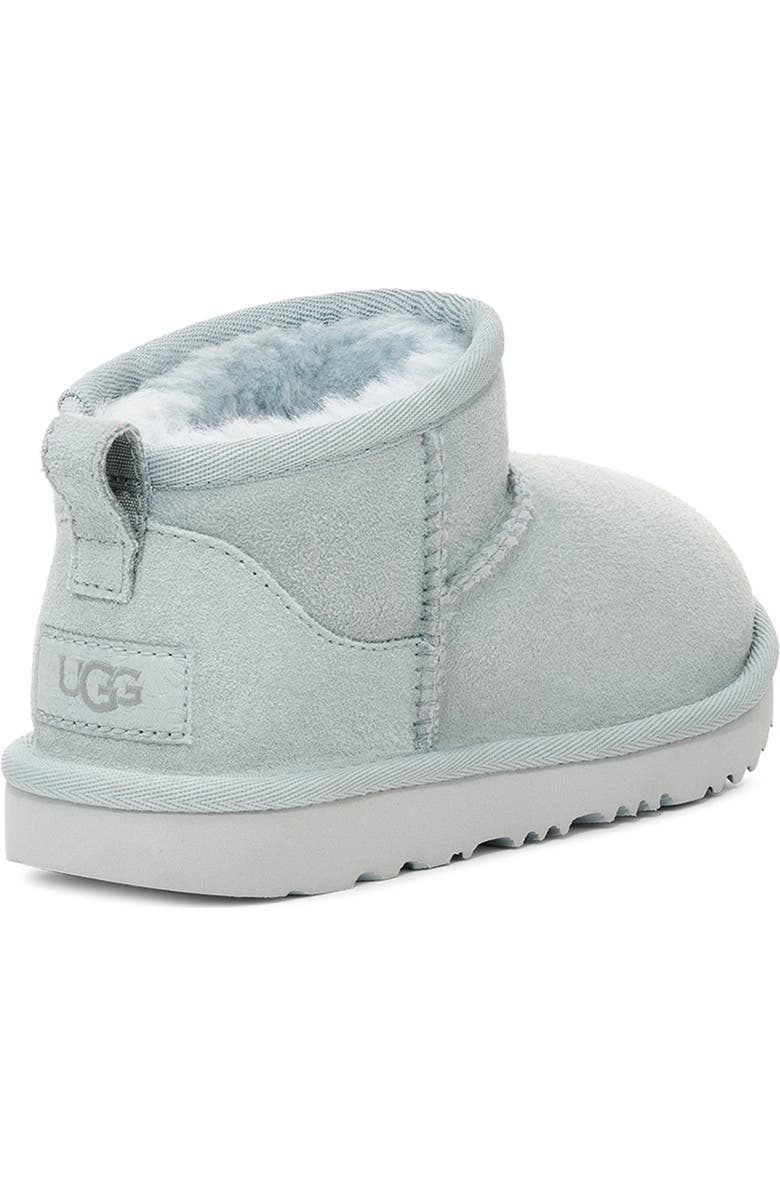 UGG<sup>®</sup> Kids' Classic Ultra Water Resistant Genuine Shearling Mini Boot, Alternate, color, Sea Foam