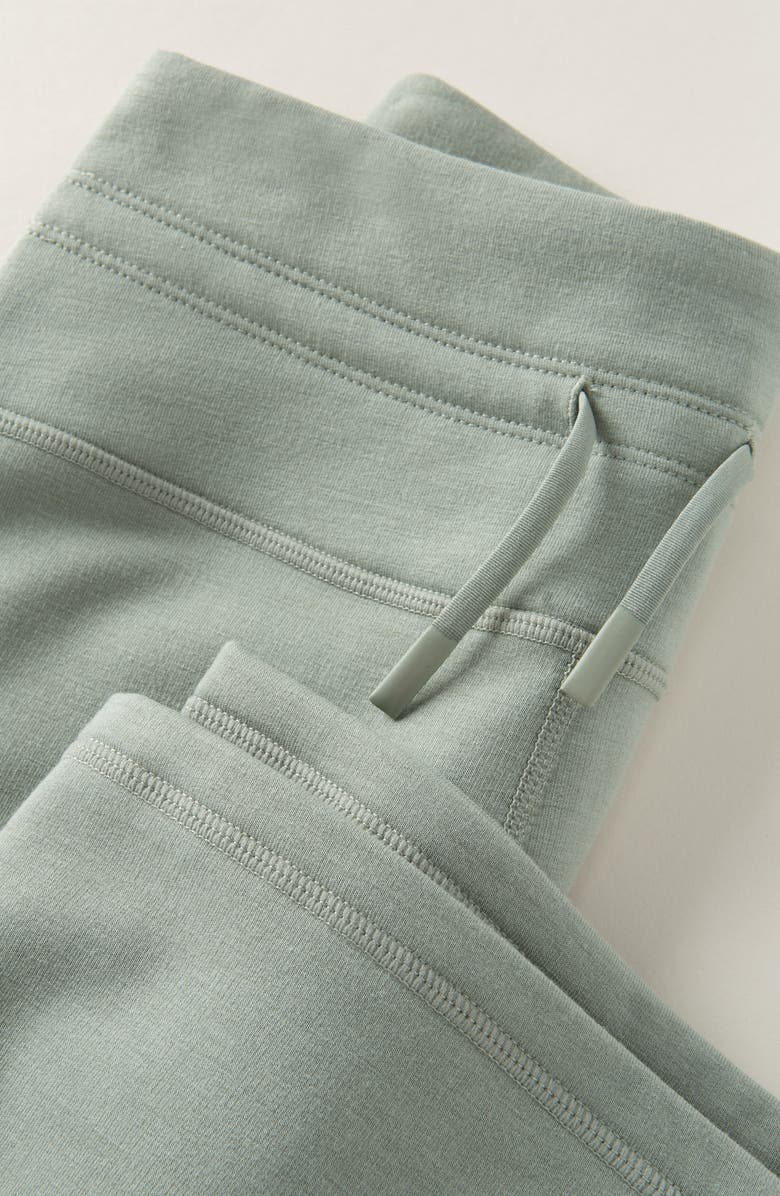 Zella Girl Kids' Aspire Fleece Flare Sweatpants, Alternate, color, Green Lilypad