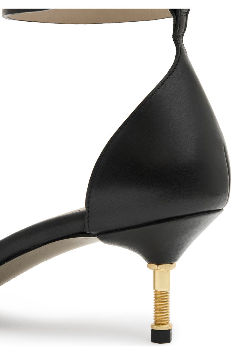 AllSaints Gloria Chain Sandal, Alternate, color,