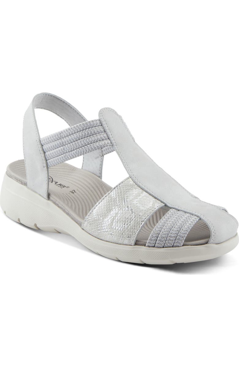 Flexus by Spring Step Damair Slingback Sandal, Main, color, Grey