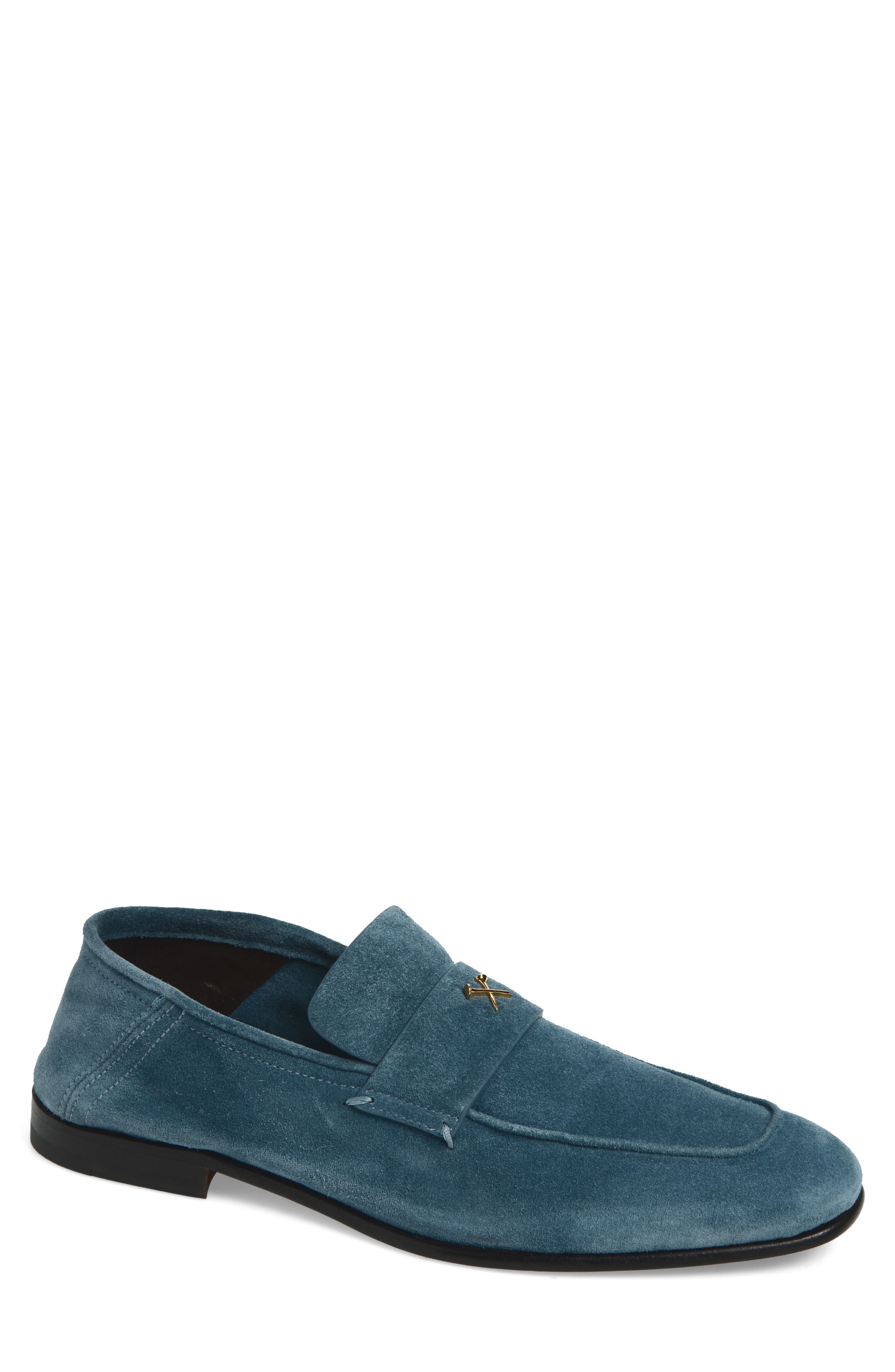 G/fore Metal Tees Flex Loafer In Seafoam