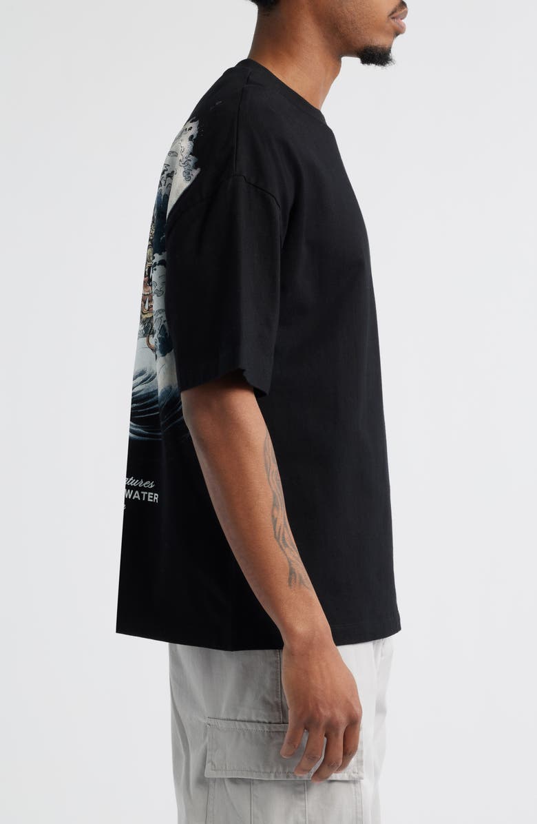 CRIMINAL DAMAGE Mythology Graphic T-Shirt, Alternate, color, Washed Black