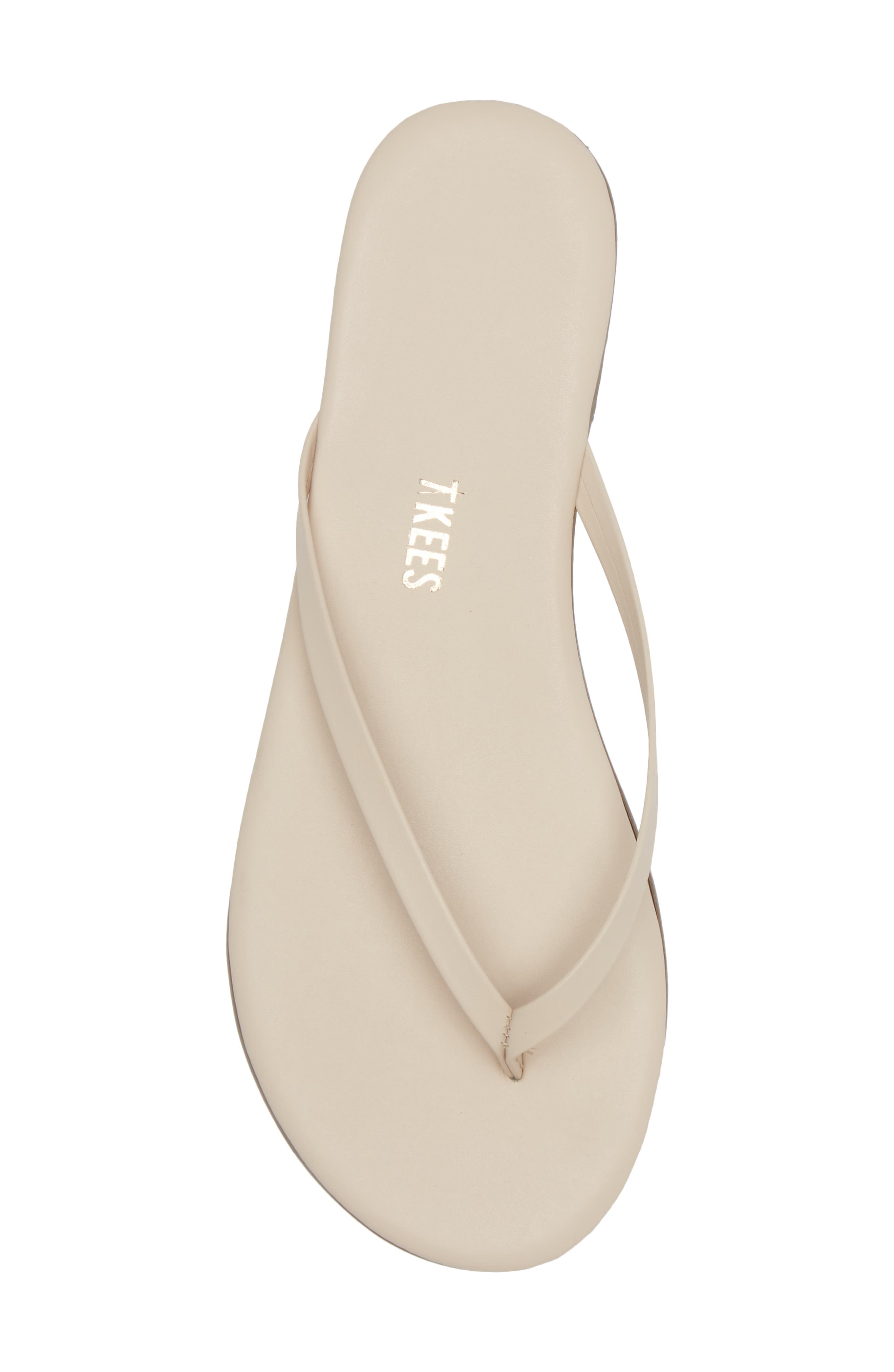 TKEES Foundations Matte Flip Flop, Alternate, color, Linen