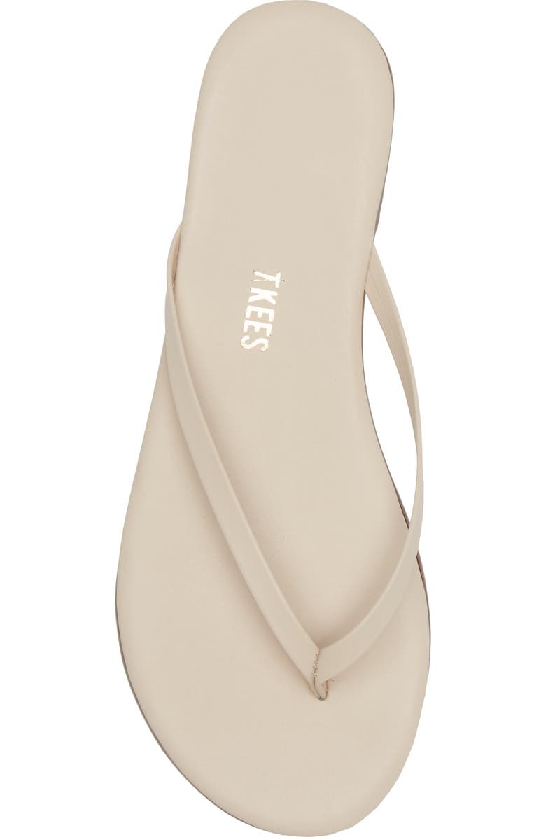 TKEES Foundations Matte Flip Flop, Alternate, color, Linen