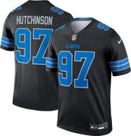 Nike Men's Nike Aidan Hutchinson Black Detroit Lions Legend Jersey