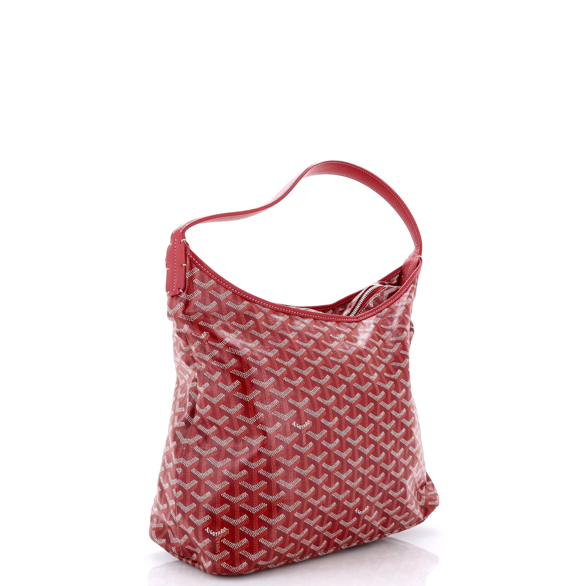Boheme Hobo Coated Canvas, Alternate, color, Red