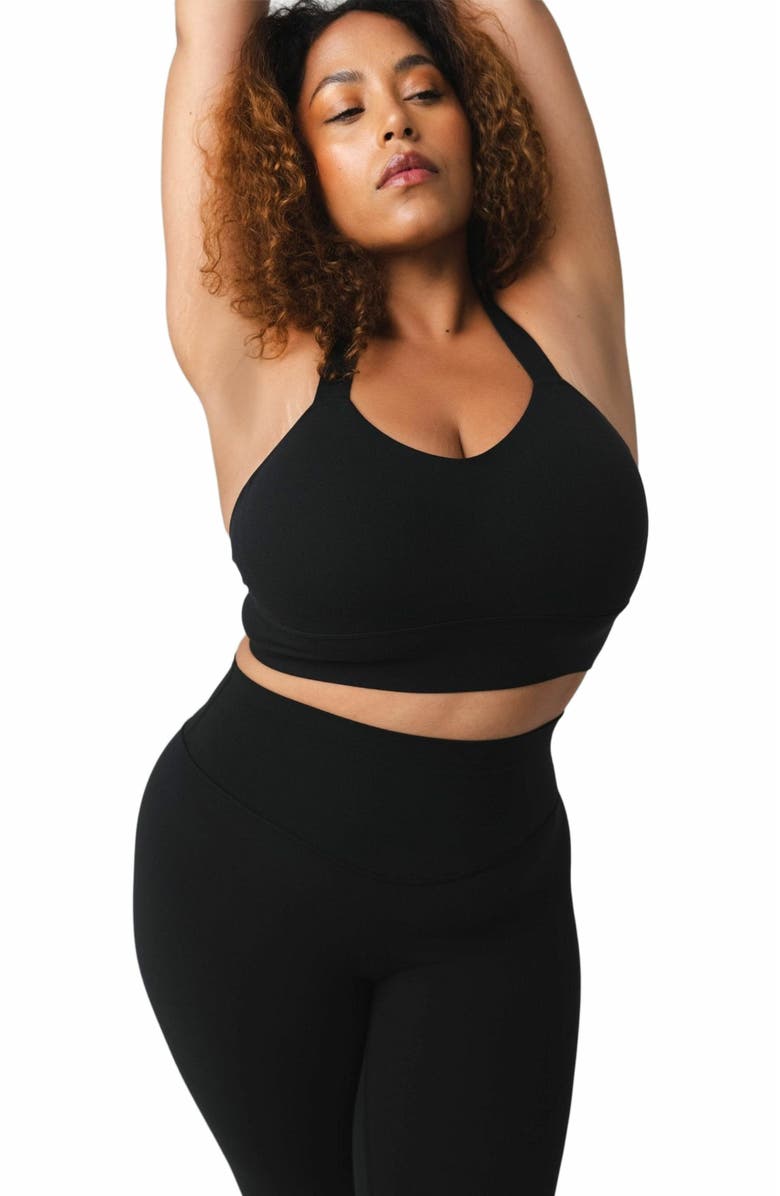 Vitality Cloud II Form X Bra, Alternate, color, Midnight