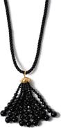 Chan Luu Octopus Onyx Tassel Necklace