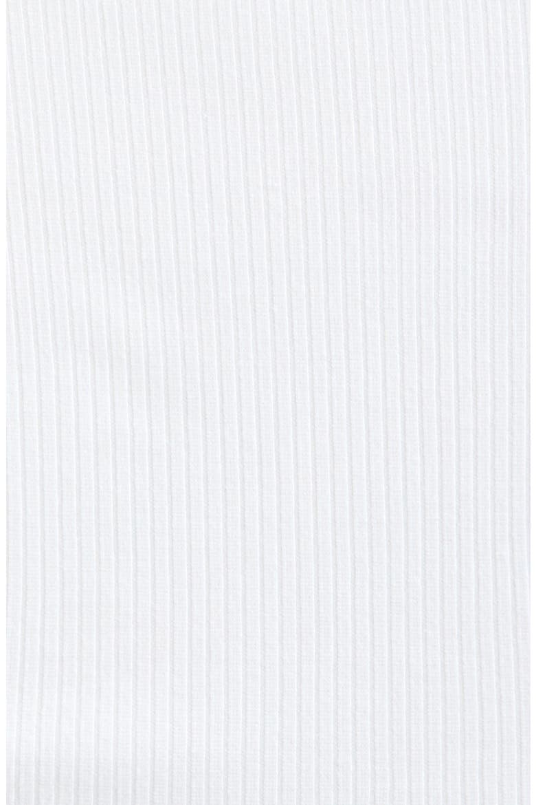 Kids' Ruched Lace Trim Tee, Alternate, color, WHITE
