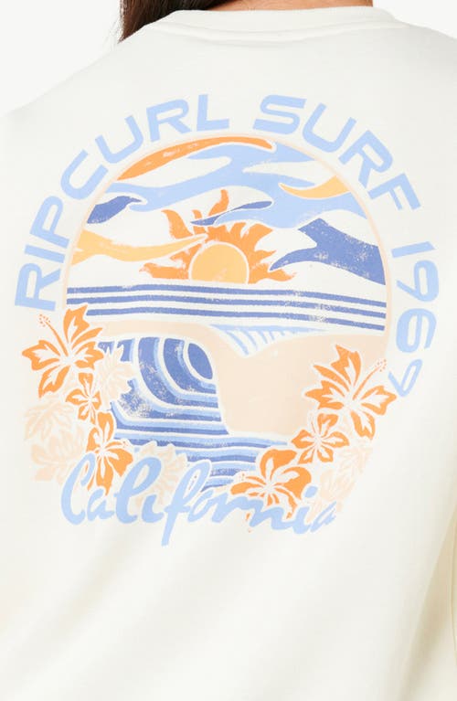 Rip Curl Dune Dancer Relaxed Sweatshirt In California Bone
