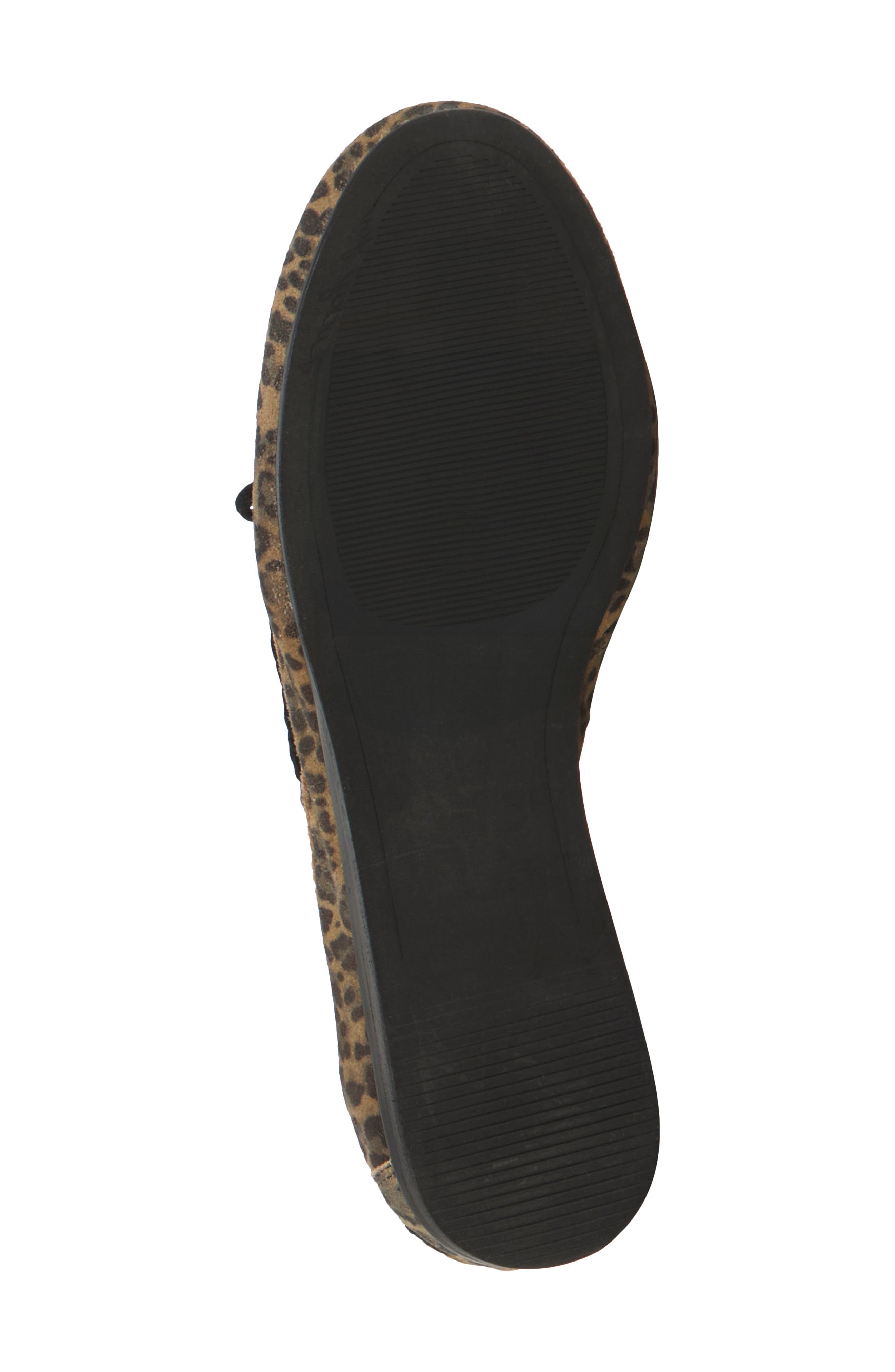 Lucky Brand Timini Leopard Print Suede Boat Shoe, Alternate, color, Leopard Suede