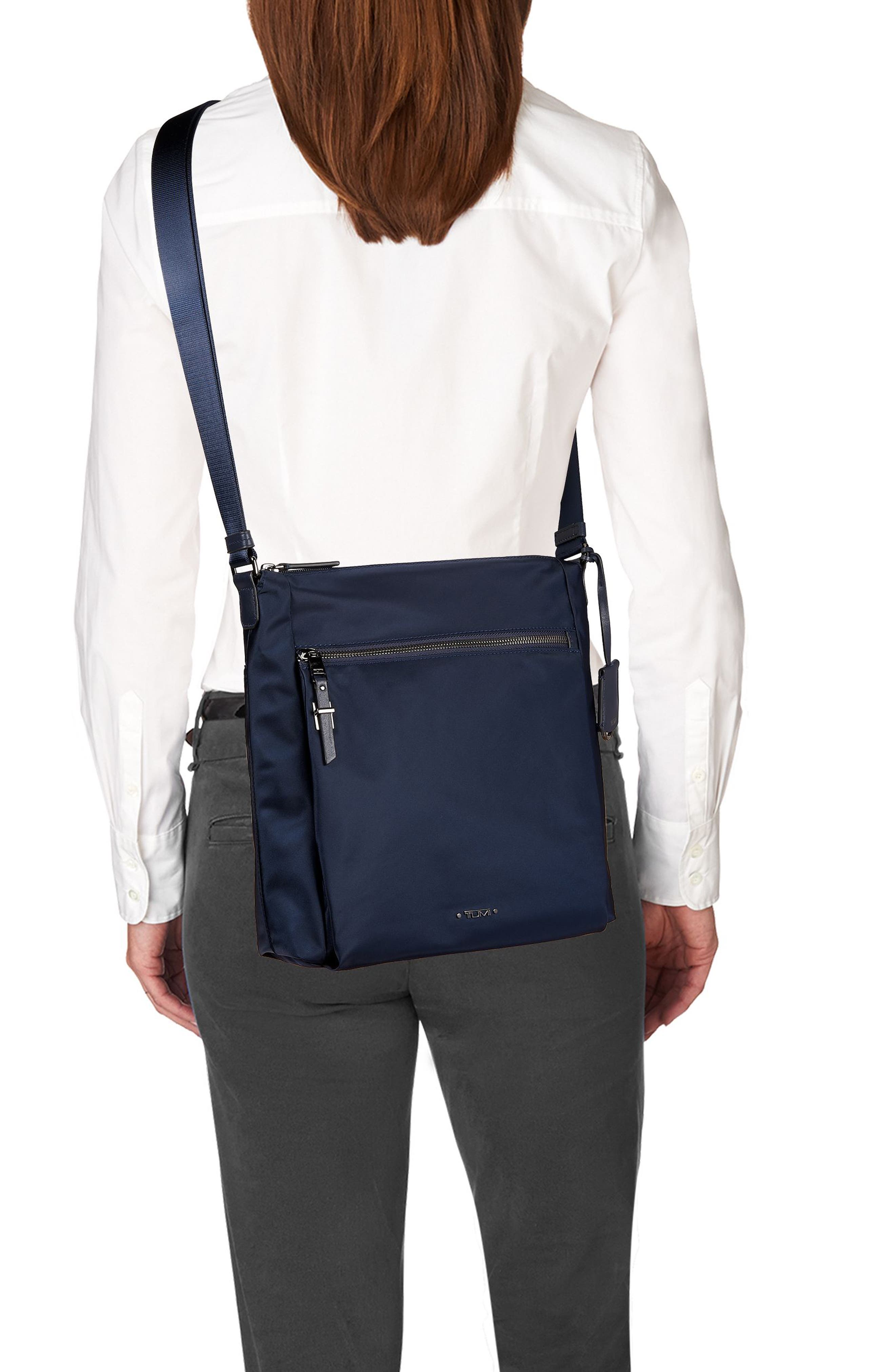 Voyageur - Canton Nylon Crossbody Bag, Alternate, color, NAVY