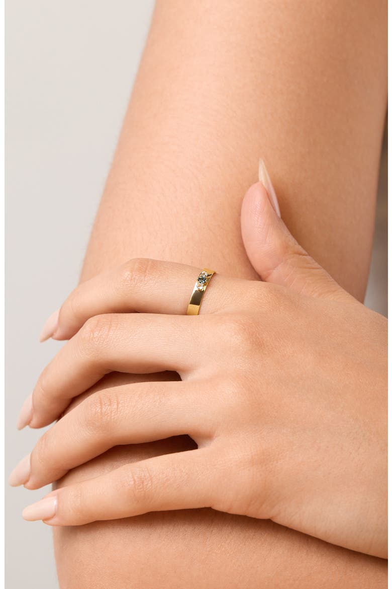 Color 14K Gold Oval Pendant Ring, Alternate, color, 14K YELLOW GOLD TOPAZ