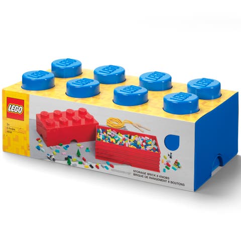 Storage Brick 8 Bright Blue