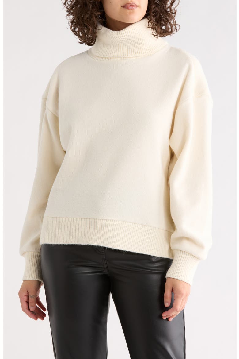 Turtleneck Sweater, Main, color, IVORY