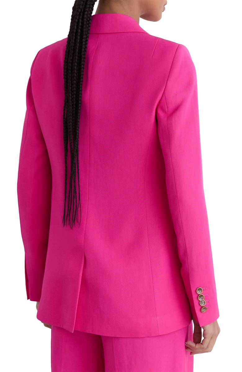 Reiss Charli One-Button Blazer, Alternate, color, Pink