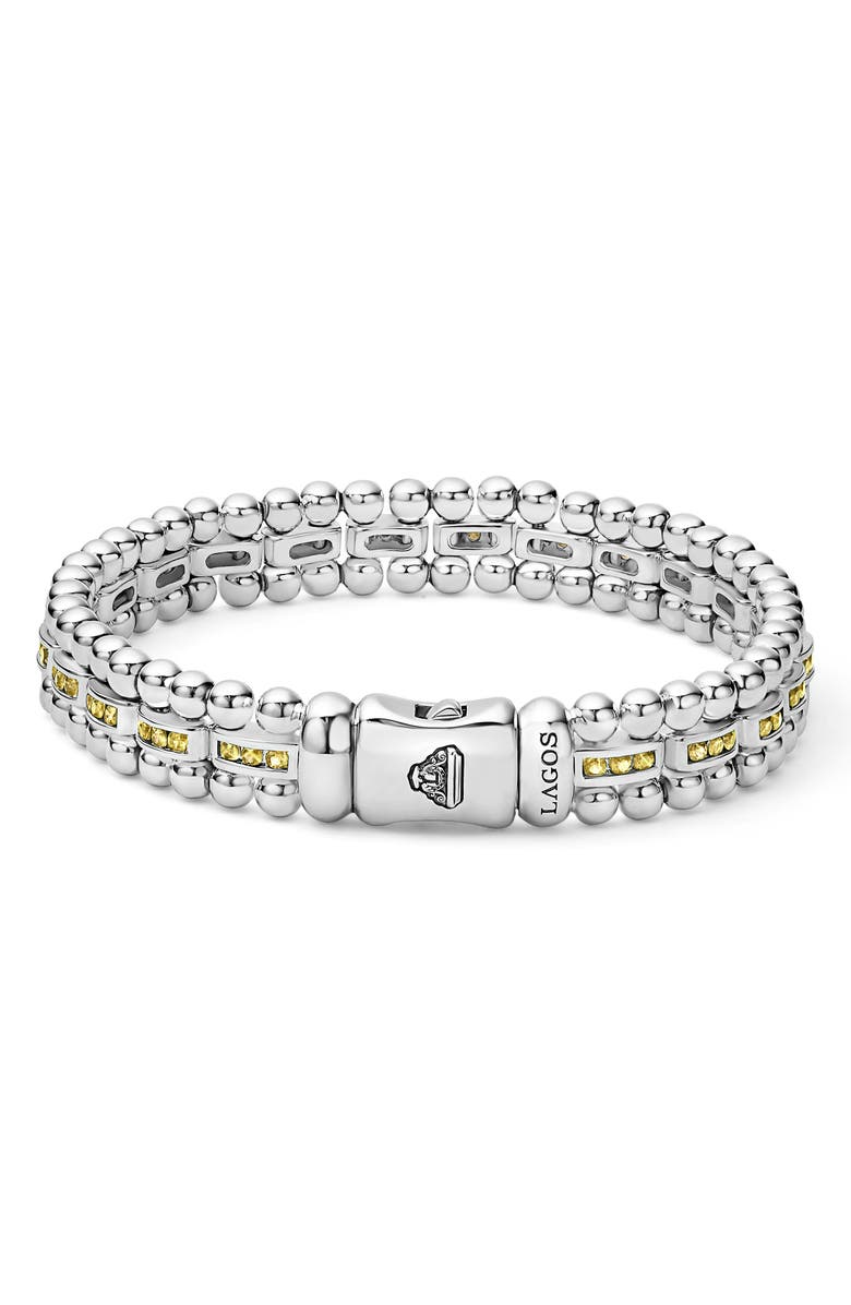 LAGOS Caviar Spark Link Bracelet, Alternate, color, 