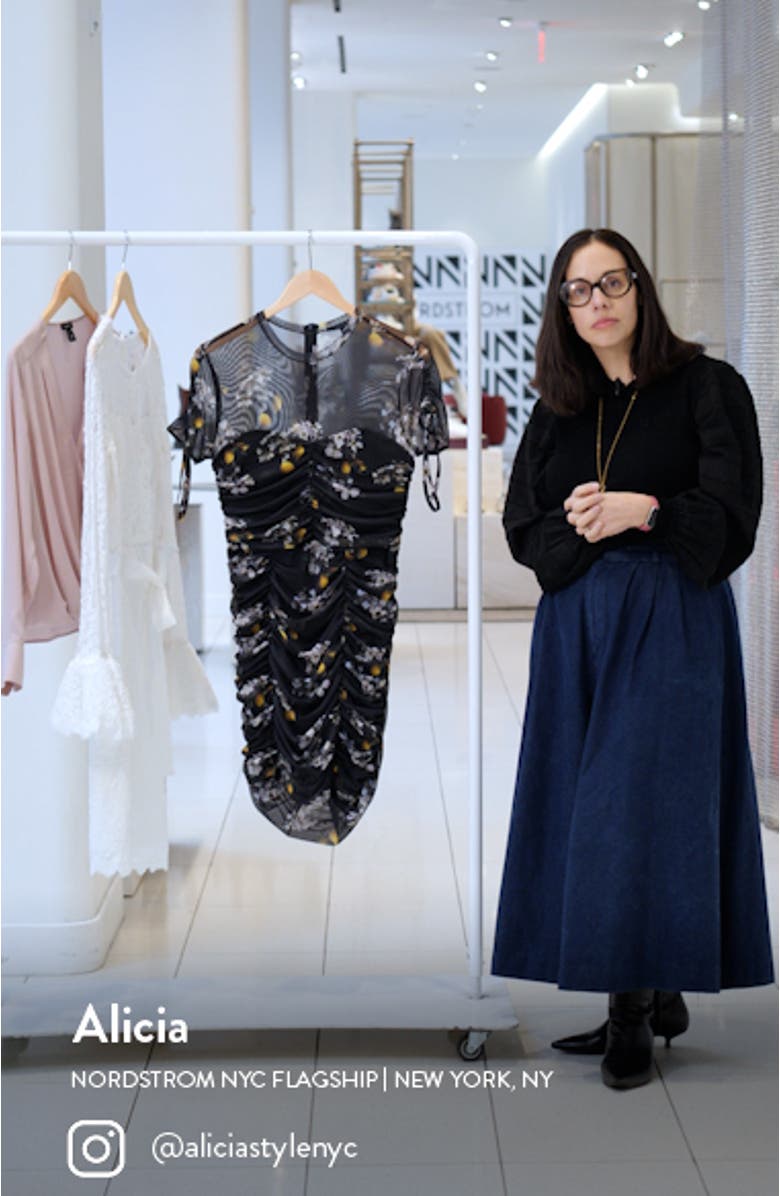 Giorgia Eugenia Floral Print Minidress, sales video thumbnail