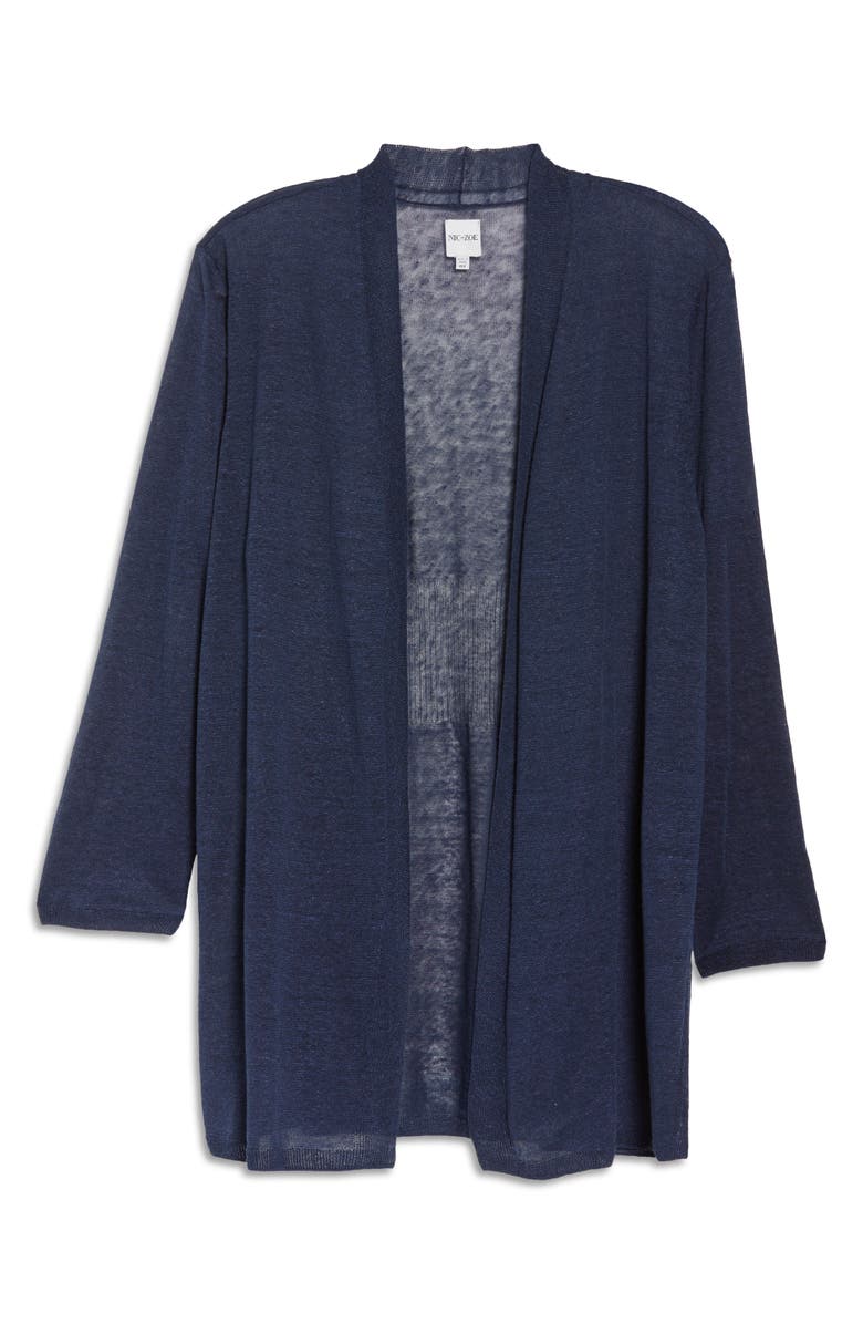 NIC+ZOE Lightweight Long Boc Cardigan, Alternate, color,