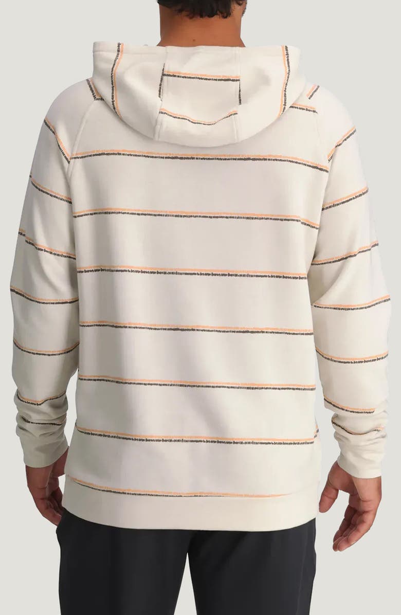 Free Fly Fleece Hoodie, Alternate, color, Dash Double Stripe Birch