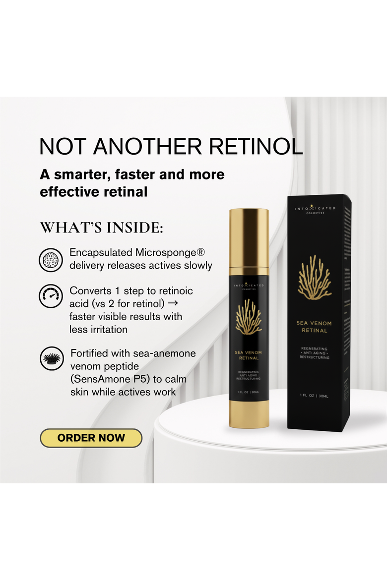 Sea Venom Retinal | 1fl.oz/30ml | Anti-Aging Time Released Retinaldehyde | Regenerating Sensamone P5 | Restructuring, Alternate, color, None