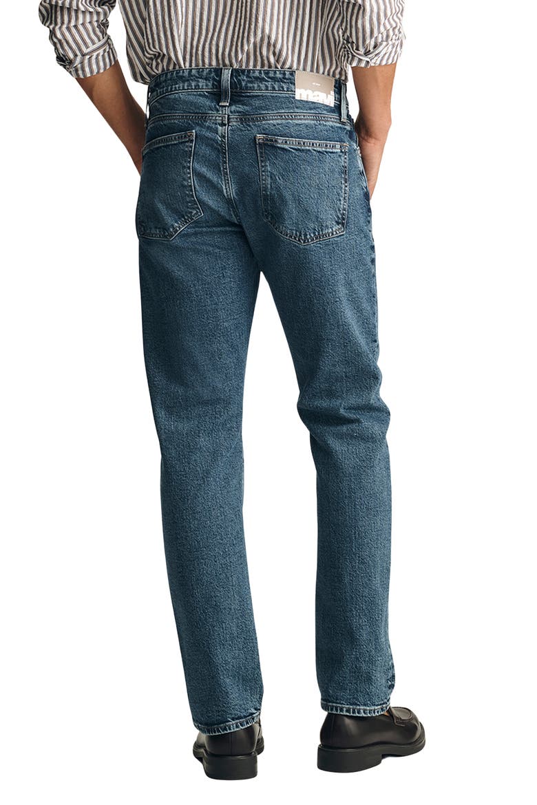 Zach Straight Leg Jeans, Alternate, color, MID BRUSHED CLASSIC