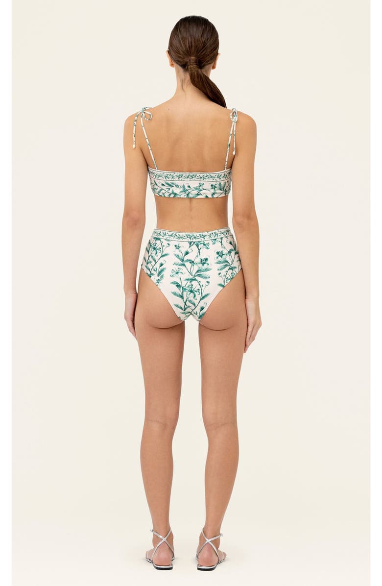 Agua by Agua Bendita Magenta Ceiba Bikini bottom, Alternate, color, Multi