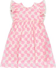Mer St. Barth Seraphina Girl's Dress Shell Beach Pink