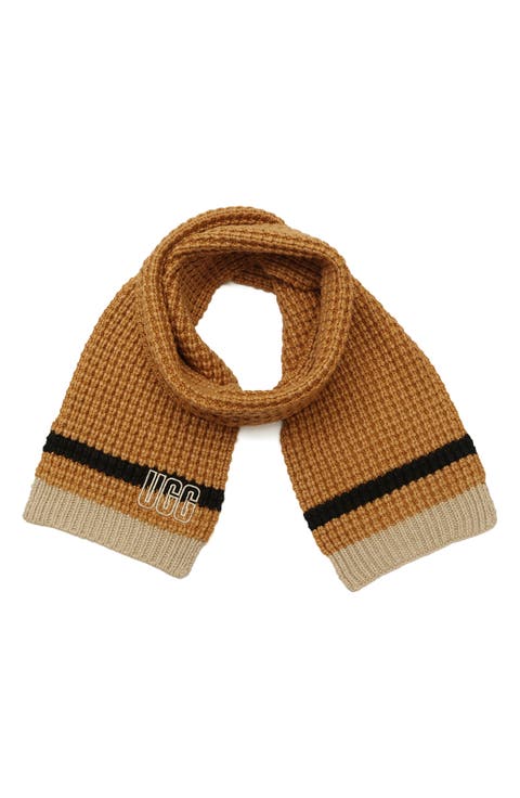 Waffle Stripe Scarf