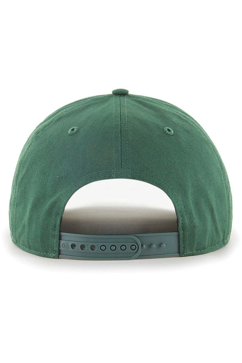 Men's '47 Hunter Green Milwaukee Bucks Hitch Snapback Hat, Alternate, color, Green