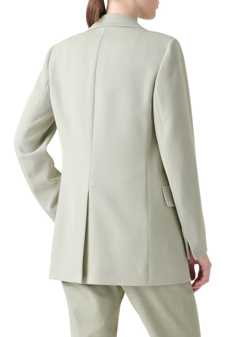 Wool Tricot One-Button Blazer, Alternate, color, PISTACHIO