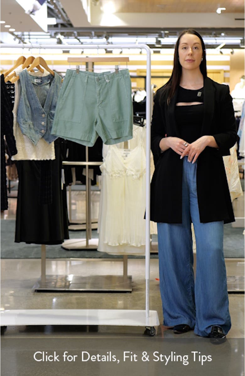 Rosa Cotton Twill Shorts, sales video thumbnail