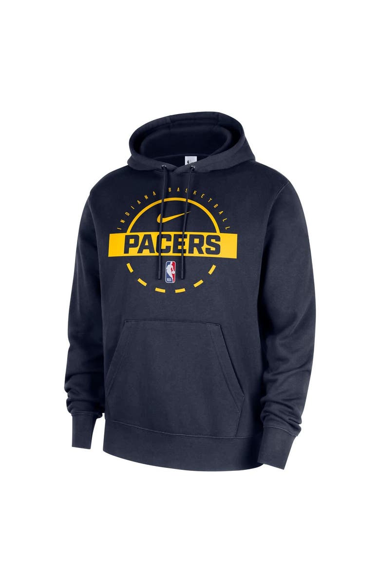 Nike Men's Nike Navy Indiana Pacers 2025/26 Authentic Practice Club Pullover Hoodie, Alternate, color, Navy