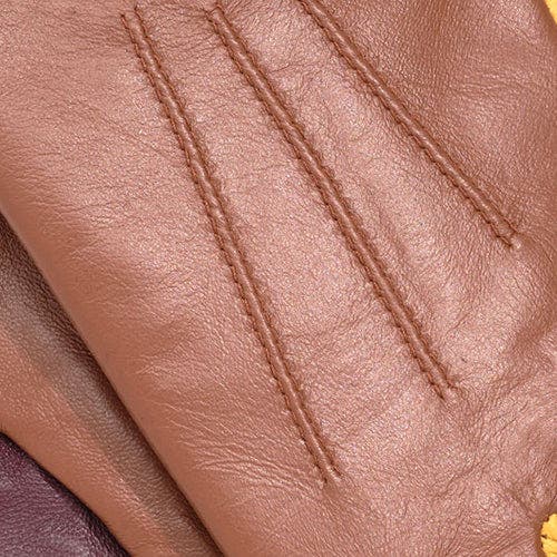 Echo Colorblock Leather Gloves