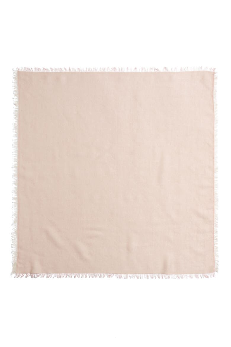 Cashmere Bandana Scarf, Alternate, color, DUSTY BLUSH