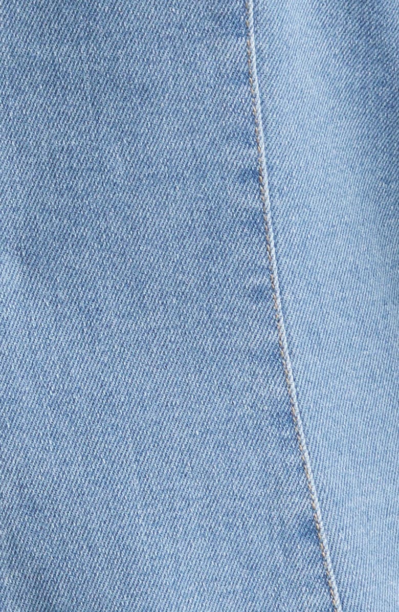 VERO MODA Magnolia One-Button Denim Blazer, Alternate, color, 