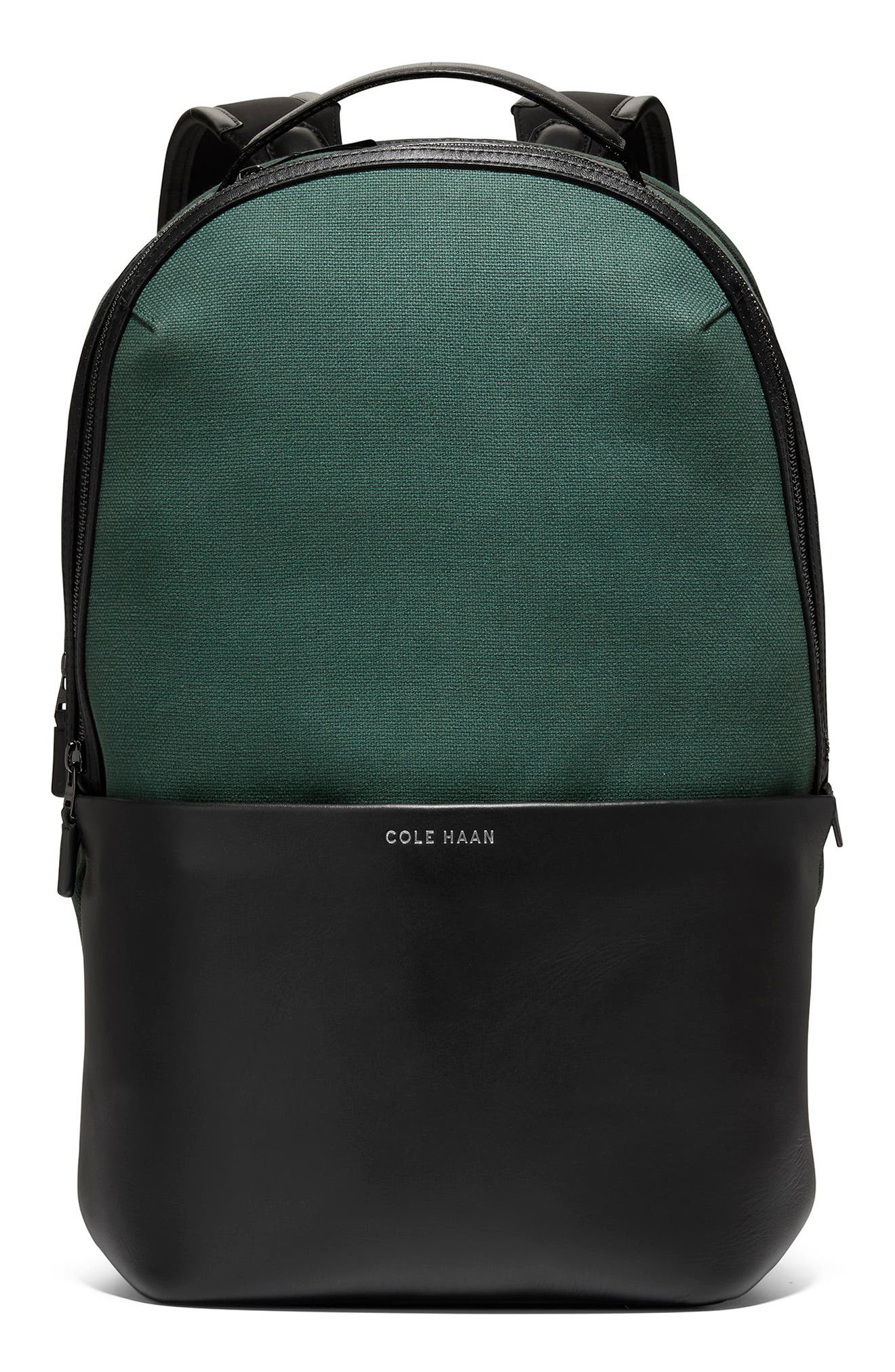 Cole Haan Triboro Canvas & Leather Backpack, Main, color, 