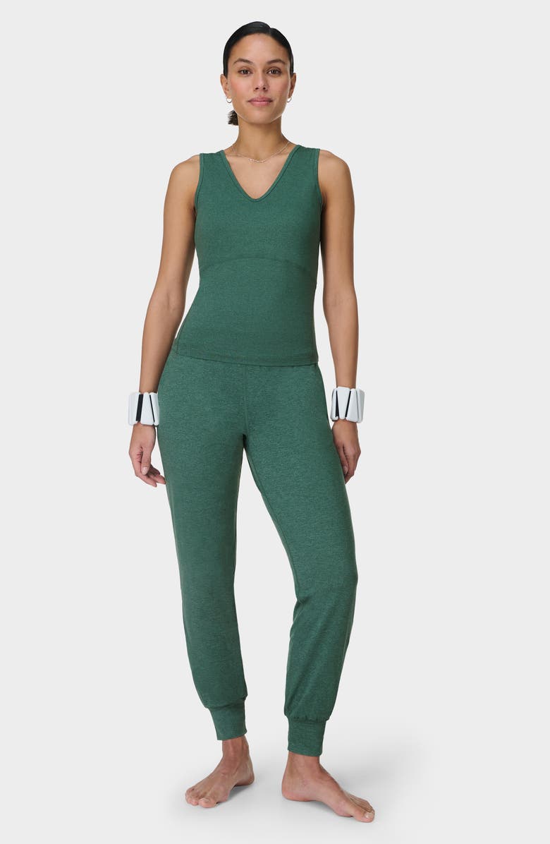 Sweaty Betty Gaia Long Pocket Joggers, Alternate, color, Glade Green