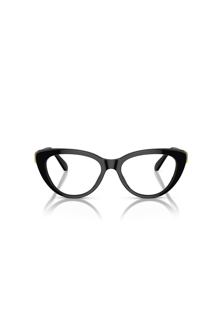 53mm Cat Eye optical glasses, Alternate, color, Black